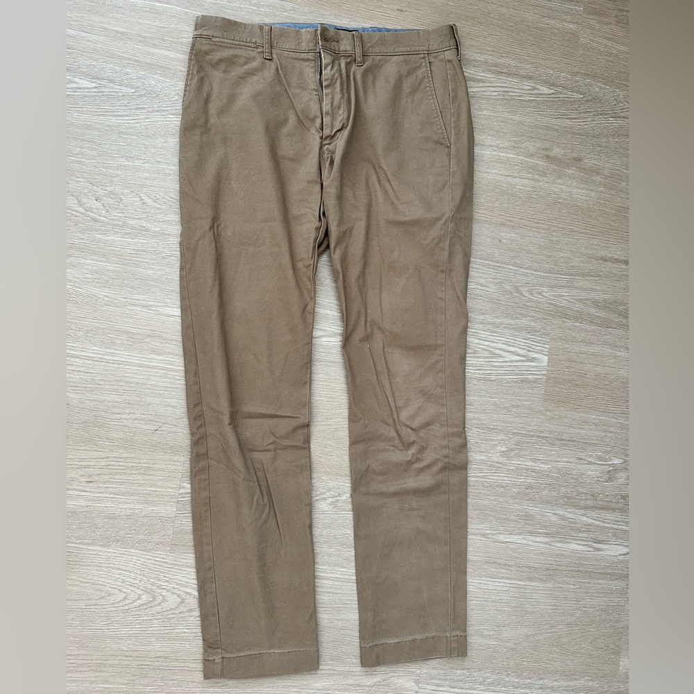 J.Crew 484 Slim-Fit Stretch Chino Pant Dark Brown
